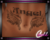 ::Angel TummyTattoo::
