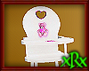 C Teddy Highchair pink