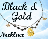 (MSis)BlackGold Necklace