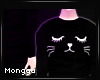 '| Black Cat Sweater M
