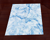 White&Blue Marble Floor