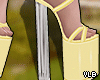 Y- Bonita Heels Yellow