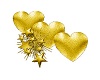 Gold Hearts Marker
