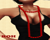 HEPBURN red necklace