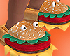 HAPPY BURGER SLIPPER♋F