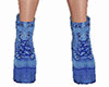 blue gothic boots
