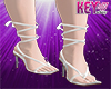 K- Kana Heels White