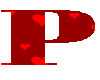 P - Animated Hearts