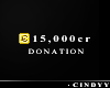 [ 15K Donation Sticker