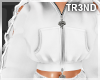 ᵀ White Bow Hoodie