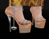 brown heels