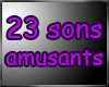23 SONS FRANCAIS DROLES