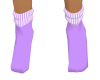 Purrple Kid Socks (F)