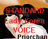 STANDARD Lady Korean VB