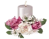 Candle and Roses