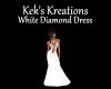 White Diamond Long Dress