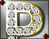GoldD Letter P