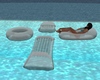 C* beach Couple Floating