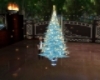 blue christmas tree 