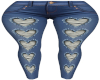Blue Heart Jeans