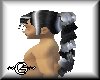 ~Candy~ Male Hair Blk/Wh