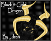 ! Golden Dragon Horns !