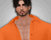 Orange Semi Tuck Shirt