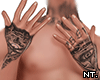 N. Iluminati Hands Tatto