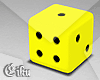 Yellow Dice Chair