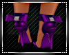 Plum Heels w/Bow