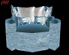 Ice Wolf Cuddle Chair