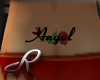 Angel back tattoo