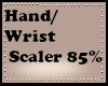 Hand/Wrist Scaler 85%