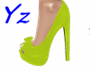 green  shoes