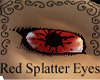 Red Splatter Eyes