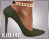 K olive heels