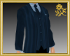 Blue 3 Piece Suit