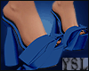 [YSL] Vintage Heels Blue