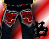 red gator  jeans