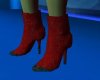 red wh black tips boots