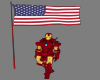 USA Animated Male Flag