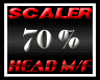 SCALER 70% HEAD