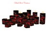 BBC BLK Red Rose Candles