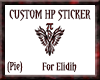 {Pie}Elidih HP Sticker