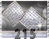 215 Big Diamond Studs[F]