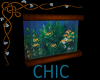 Chic Teal Fish Tank