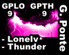 G. Ponte -Lonely Thunder