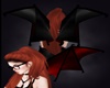 SUCCUBUS Wings RED BLACK