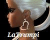 LL~Diamon Earrings Heart