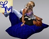 !LM Cuddle Pillow8p Blue